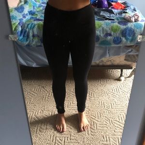 Reversible Blue/Black leggings
